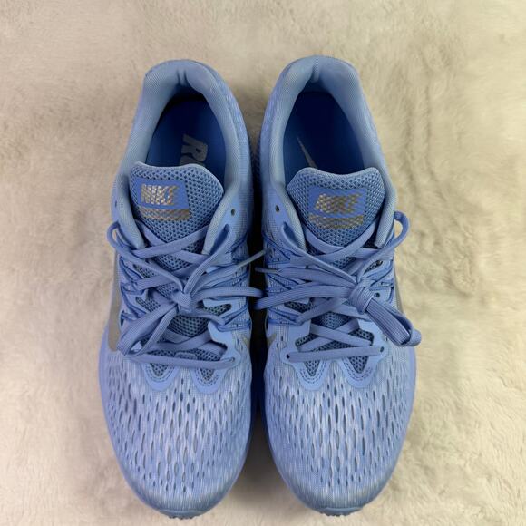 Nike Air Zoom Winflo 5 Women’s Running Shoes – Size 11 (AA7414-404, Blue) - Picture 9 of 10